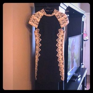 Black and white Kensie dress